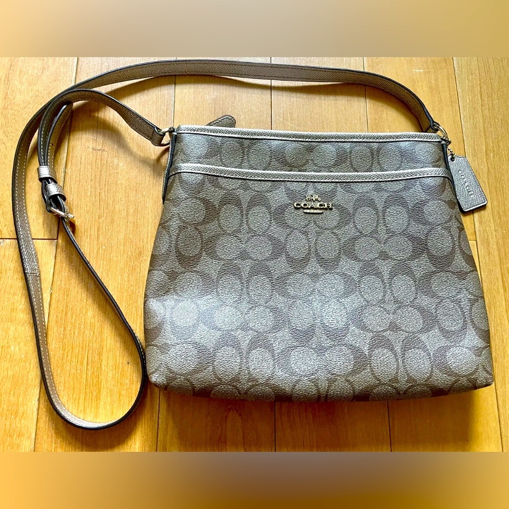 Signature Coach File Bag Crossbody